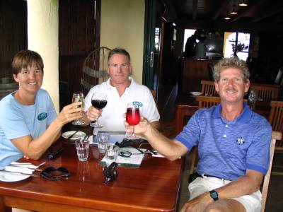 Lunch - and wine - at the Marsden Winery