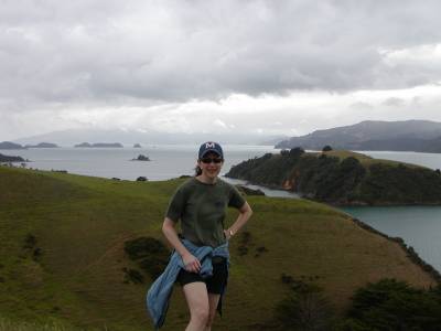 Christeen on the Coromandel Peninsula