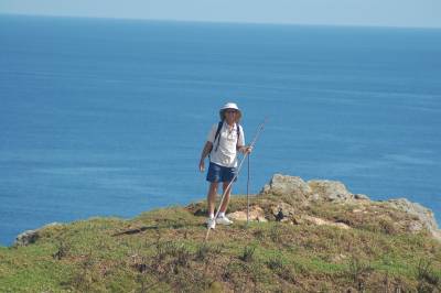 Richard on Stephenson Island
