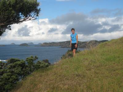 Kathy at Whangaroa