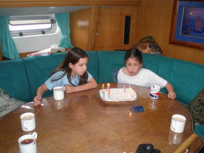 Kenzie and Marissa turn 8! 