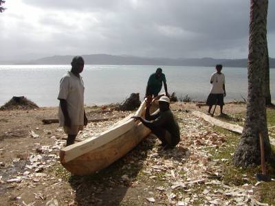 Building a new canoe