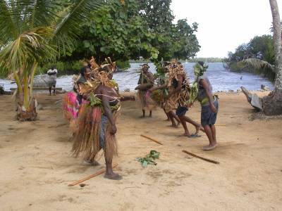 The women of Peskarus village dance 