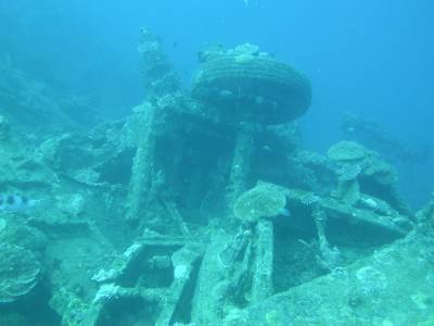 Some of the "stuff" at Million Dollar Point